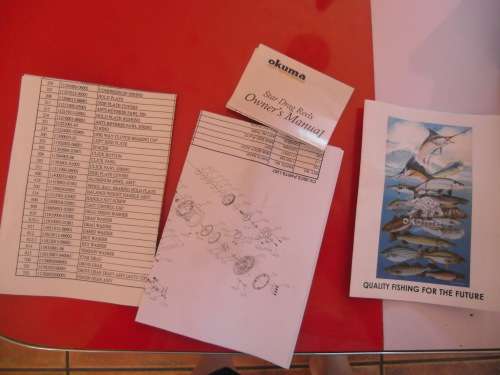 OKUMA CONVECTOR CV 30 CS REEL (STILL IN BOX)